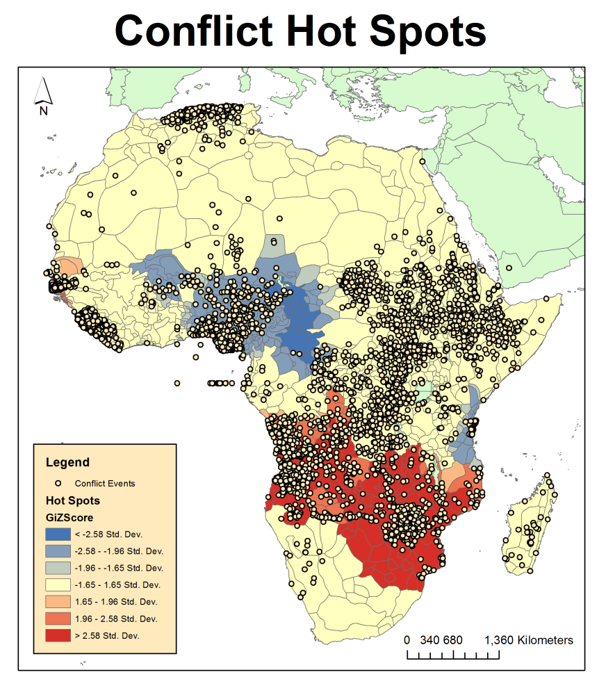 African Conflict and the Murdock Map of Ethnic Boundaries (5/6)